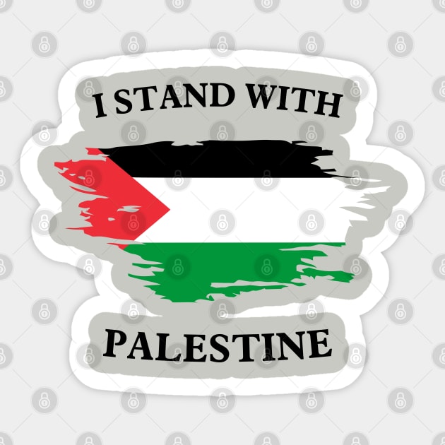 I stand with Palestine Sticker by Love My..